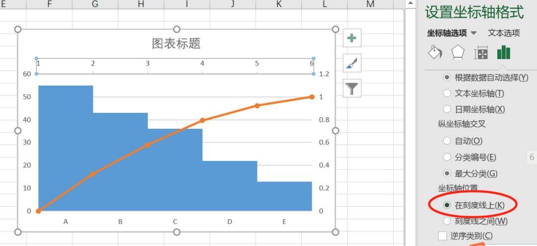 用excel做排列图