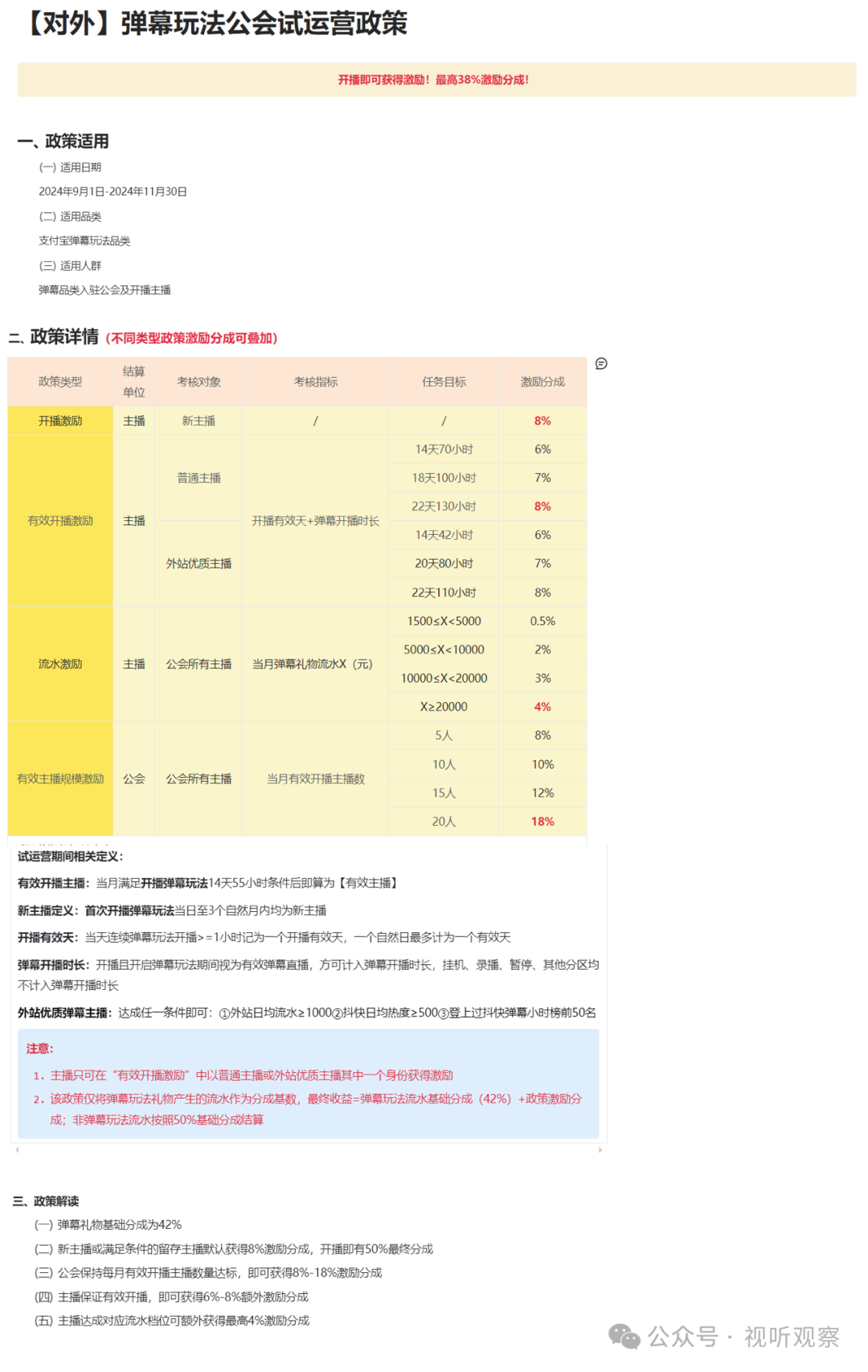 支付宝入局泛娱乐直播，详解其个播、弹幕游戏政策及入驻步骤！