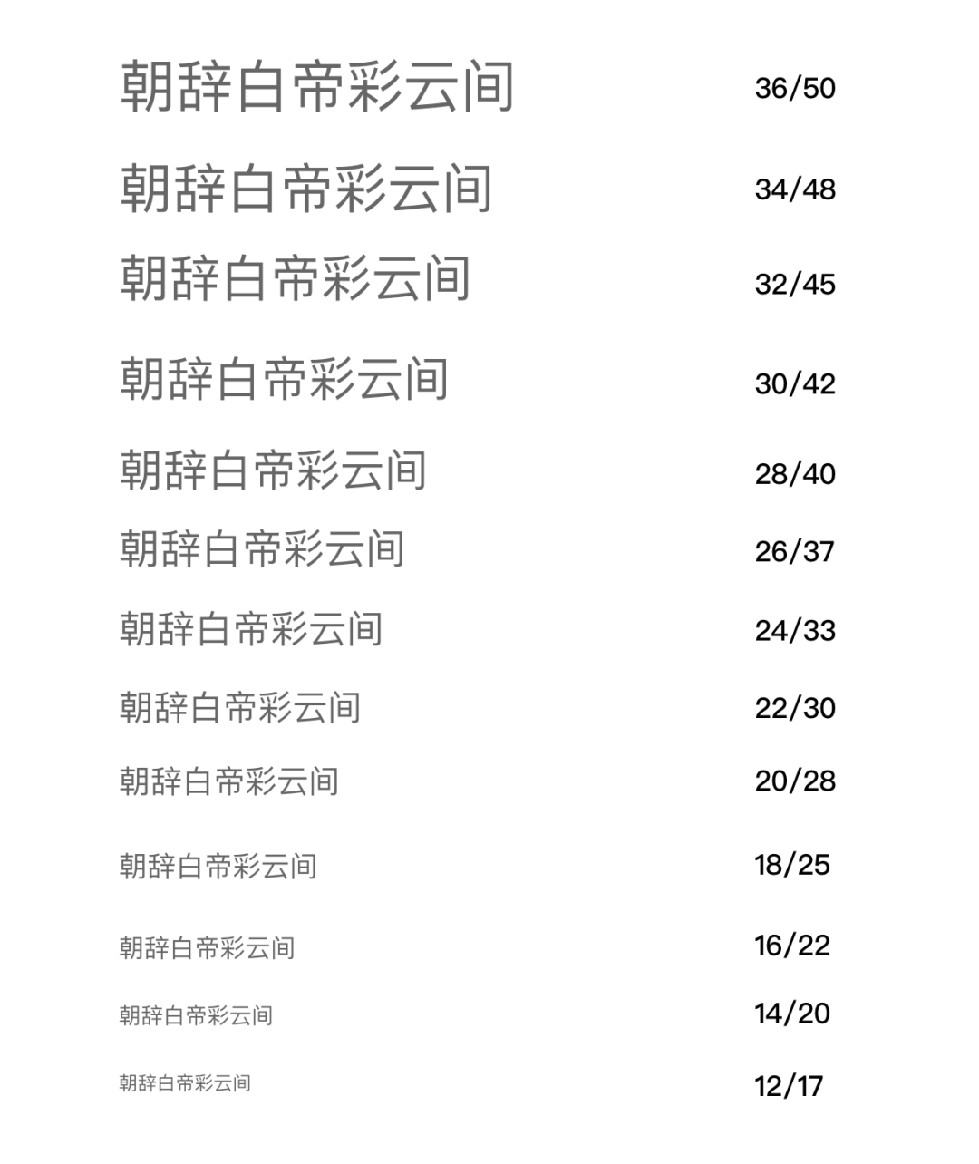一篇文章搞定ui文字设计规范 产品设计 鸟哥笔记