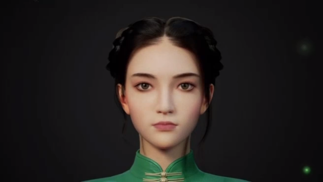 元宇宙世界又添新！清博元卿谷热情欢迎蒙牛奶思，两位虚拟美女上演亲密互动