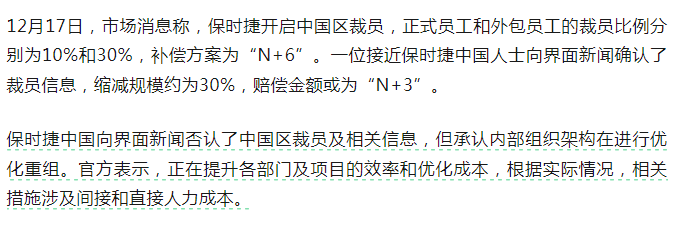 降价、裁员、卖不动！保时捷彻底被中国汽车打服了