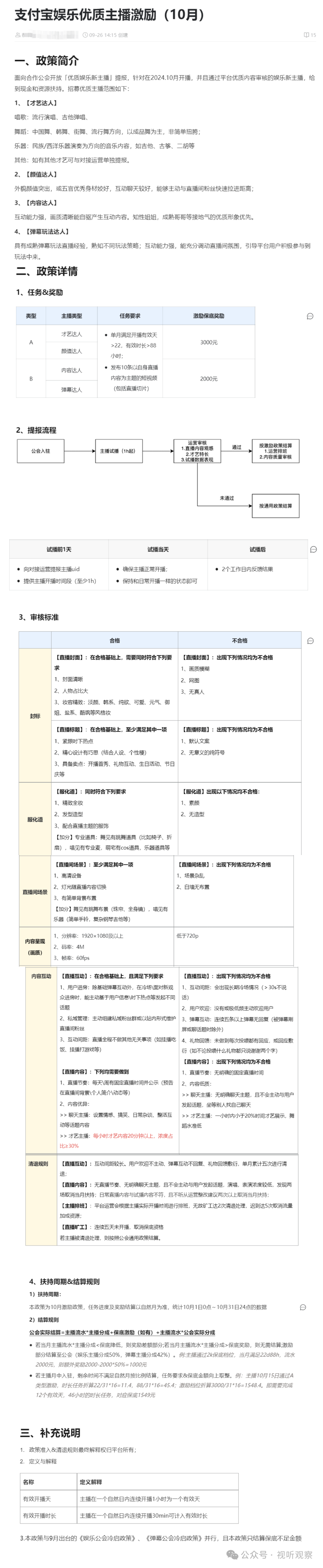 支付宝入局泛娱乐直播，详解其个播、弹幕游戏政策及入驻步骤！