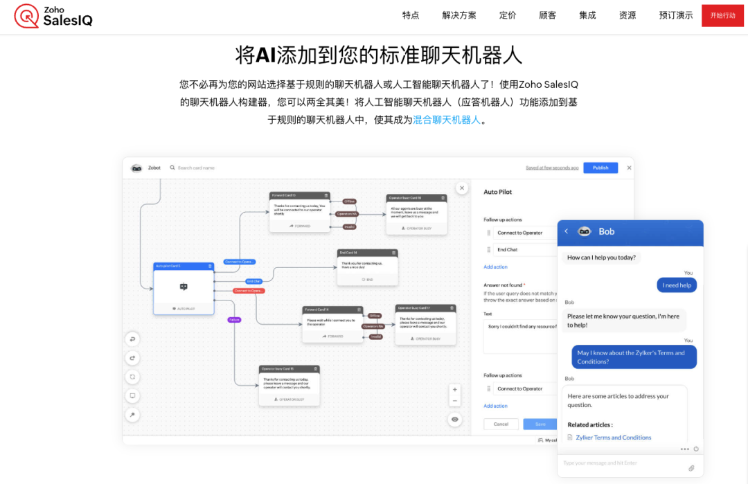 AI产品调研｜网站AI销售导购机器人