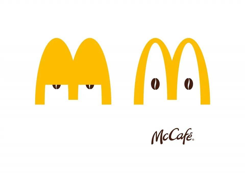麦当劳跟 logo 干上了