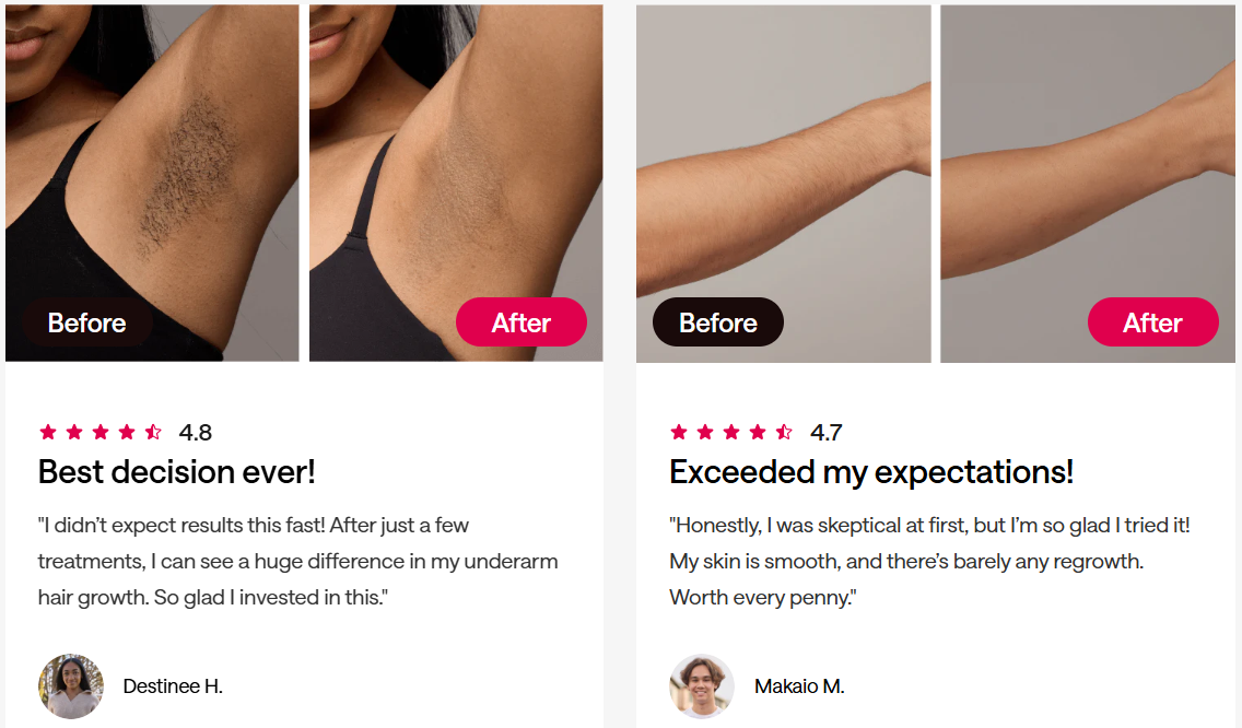 Ulike独立站中的卖家反馈