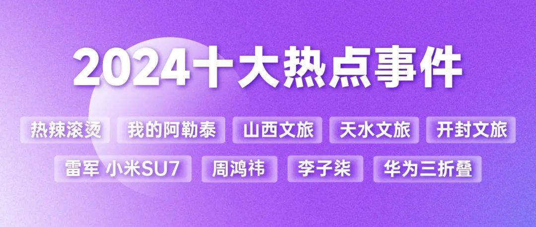 2024十大热点事件盘点 | 年终专题②