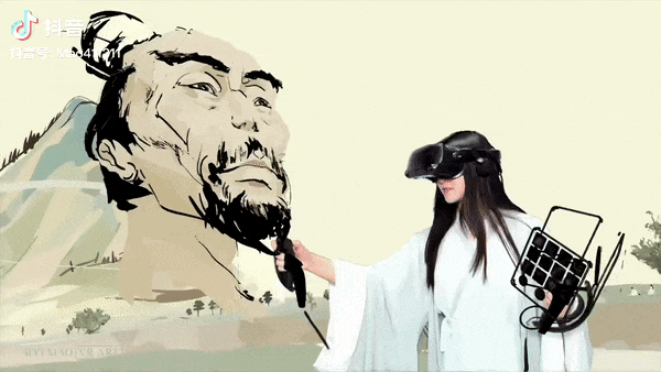 下班玩VR绘画两个月，我接到近万元的商单