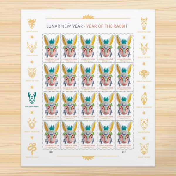 兔年郵票設計“爭議四起”！青面獠牙勾魂兔遭網友狂噴！網友：大眾喜歡可愛的，你搞個性……