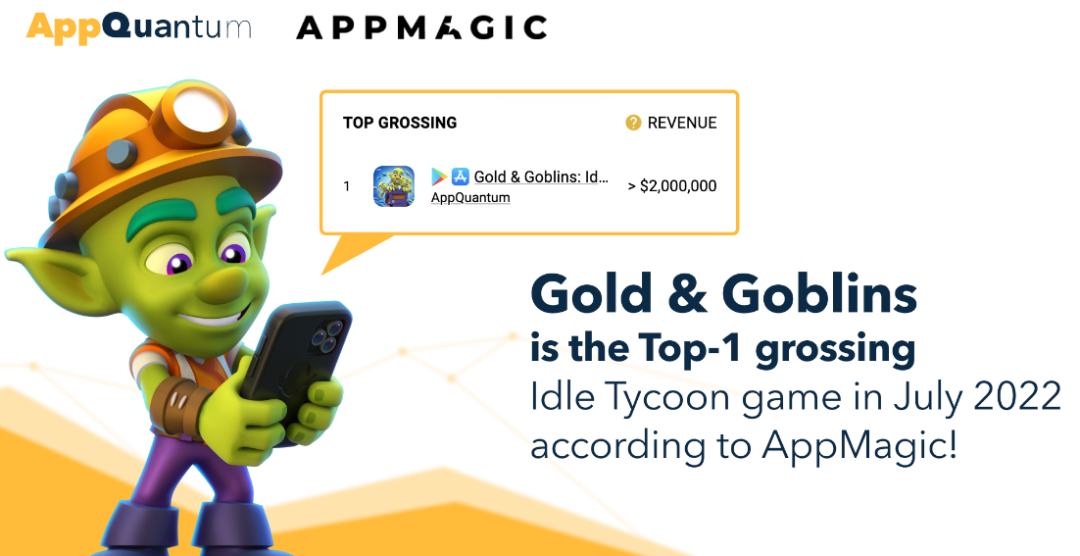 爆款游戏是如何炼成的？详解放置游戏《Gold & Goblins》的投放策略