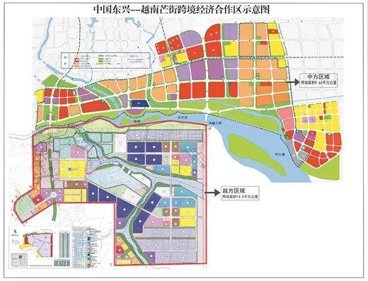 中国东兴-越南芒街跨境经济合作区（中方园区）开放合作平台效应加快显现(广西 跨境经济合作区)