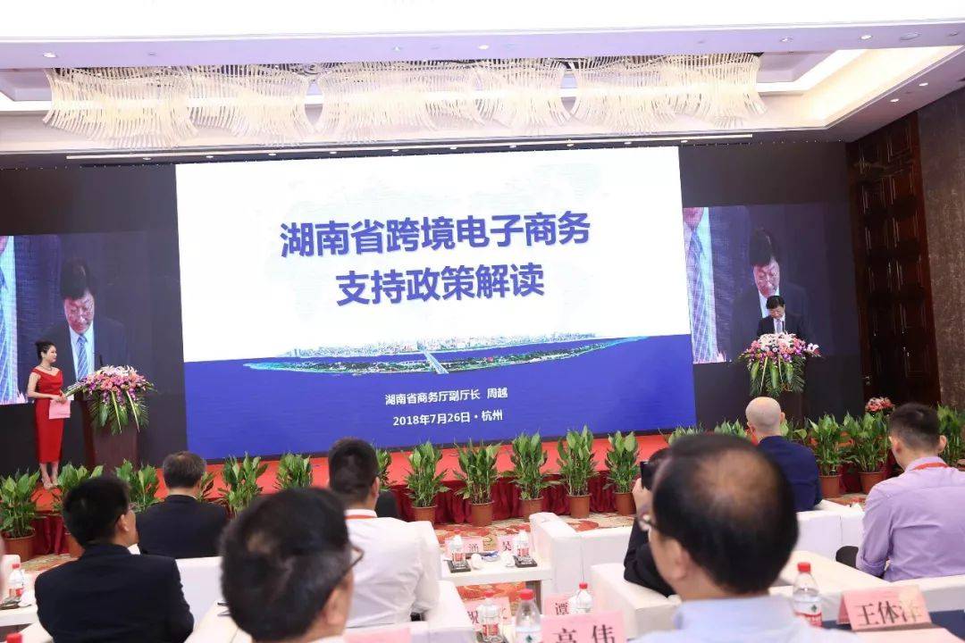 湖南跨境电商合作（杭州）对接会，湖南金霞跨境产贸城（IECC）项目获得重点推介(金霞跨境产贸城)