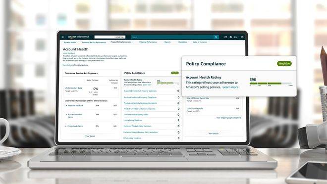 亚马逊推出新的账户健康评级功能：账户状况评级(Account Health Rating)