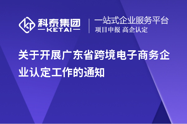 广东省跨境电子商务企业认定，11月20日截止(跨境电子商务员证)