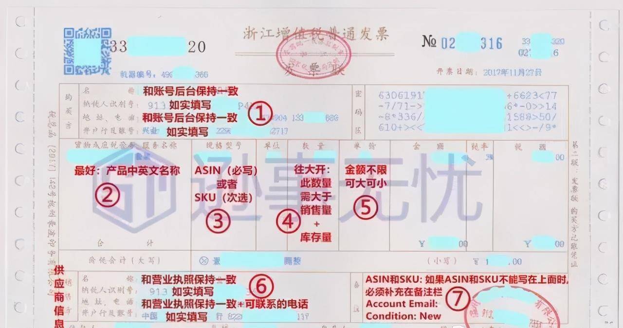 如何正确开出亚马逊需要的发票（分享亚马逊发票怎么开）
