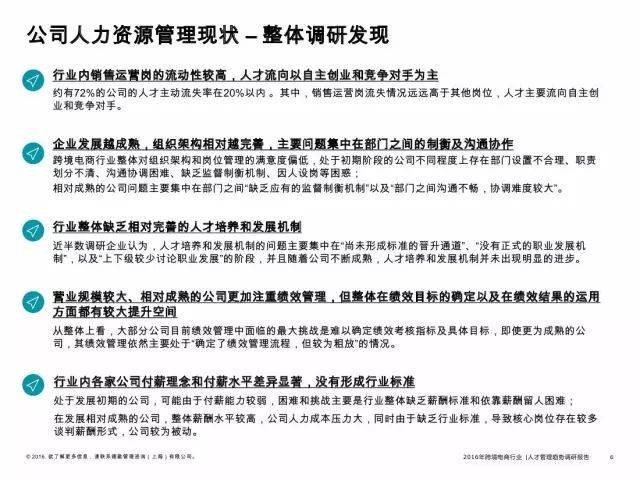 2016年跨境电商行业人才管理趋势调研报告（附报告）(中国跨境支付市场调研报告)